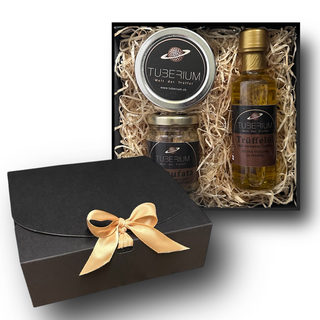 Trüffel Geschenkbox „White Royal“ – Weißer Trüffel Genuss mit Öl, Pesto & Salz (Set)