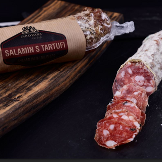 Trüffelsalami mit schwarzen Trüffel 250g