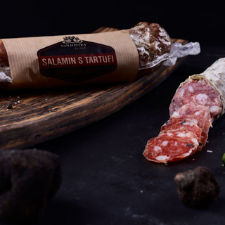 Trüffelsalami mit schwarzen Trüffel 250g