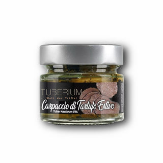 Tuberium Sommertrüffel Carpaccio in Olivenöl – Tuber Aestivum aus Italien (30 g)