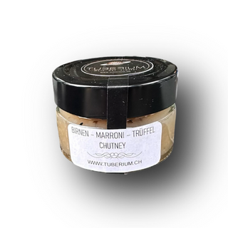 Birnen-Marroni-Trüffel Chutney –Perfekt zu Fondue & Raclette