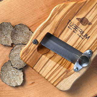 Trüffel - Hobel aus edlem Oliven-Holz ,„Setis“