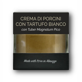 TUBERIUM® Steinpilzcreme mit weissem Trüffel 40g – Premium Trüffelcreme Schweiz