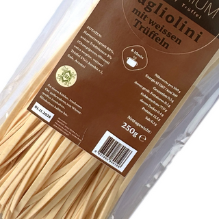 Tagliolini mit weissen Trüffeln
(Handgemacht) -Tuberium