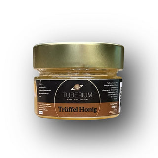 Trüffel-Honig mit schwarzen Trüffeln -100g- von Tuberium