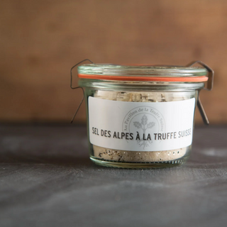 Alpensalz mit schwarzem Schweizer Trüffel – Au Pavillon de la Truffe Suisse by Fredy Balmer (80 g)