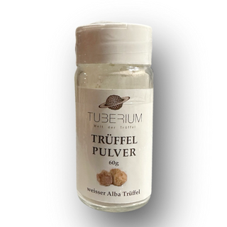 Tuberium Weißes Trüffelpulver – Premium Trüffelgewürz mit echtem Alba-Trüffel | 60 g