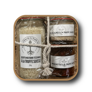 Schweizer Trüffel Geschenk-Set – Premium Gourmet Geschenk mit echtem Schweizer Trüffel