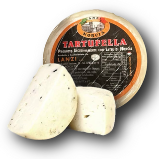 Tartufella di Norcia – Italienischer Kuhmilchkäse mit Sommertrüffel (ca. 280 g)