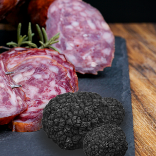 Norcia Trüffelsalami (ca. 300g) – Italienische Salami mit schwarzem Trüffel | F.lli Ansuini, Umbrien