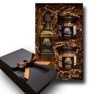 Trüffel-Geschenkbox «Basic Black»  Vegan -Verwöhne deine Sinne – Trüffel-Geschenke für besondere Momente.