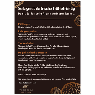 Burgunder Trüffel - Der Herbsttrüffel