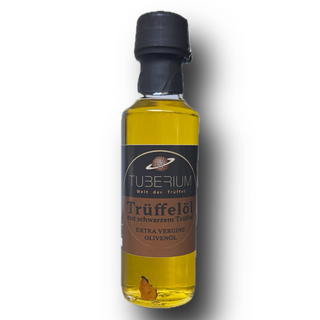 Flasche Tuberium Olivenöl mit schwarzem Trüffelaroma⁠